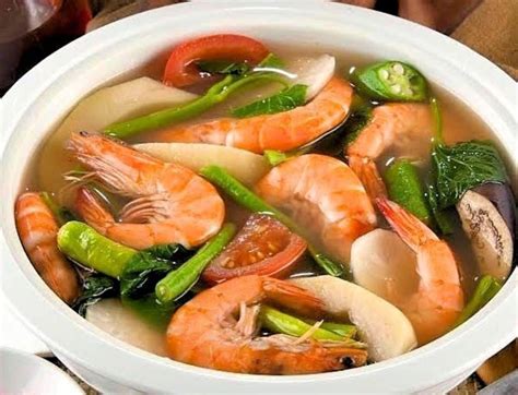  Sinigang na Hipon: A Tangy and Soul-Soothing Seafood Broth for Every Occasion!