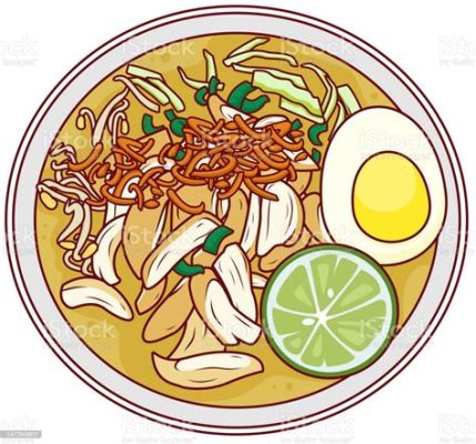  Soto Ayam: อร่อยเข้มข้นถึงใจ ตัดกับความหอมฉุยของเครื่องเทศที่กระตุ้นต่อมรับรส