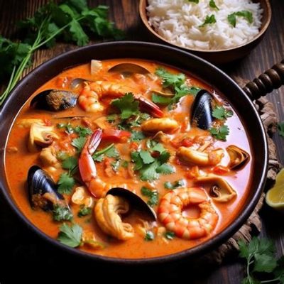  Moqueca!  A Symphony of Creamy Coconut Milk and Spicy Seafood Delight