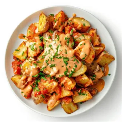  Patatas Bravas!  A Spicy Symphony of Crispy Potatoes and Creamy Aioli