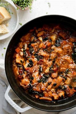  Ribollita:  Savory Tuscan Goodness Reimagined into a Hearty Bowl of Comforting Simplicity!